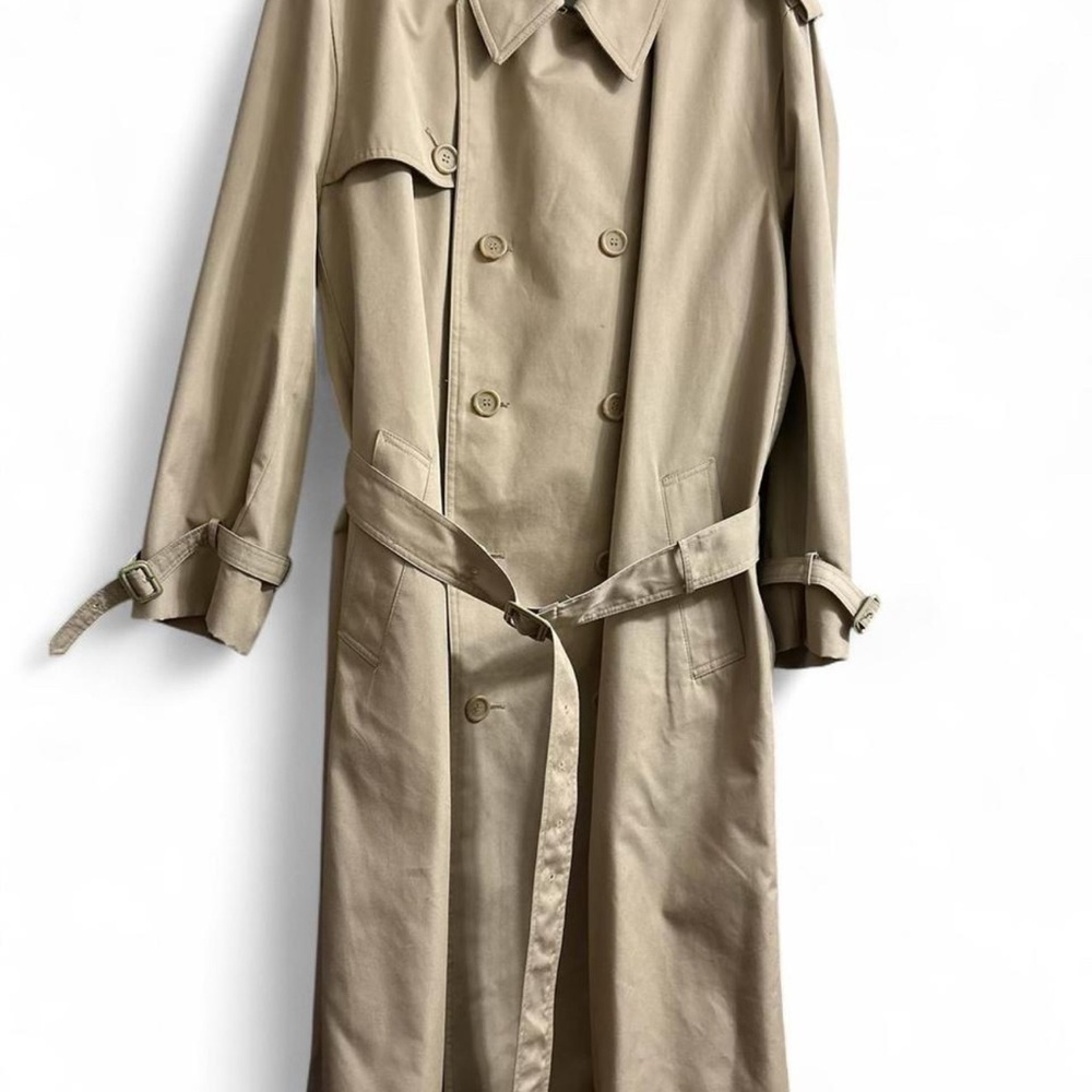 Oleg Cassini Classic Tan Trench Coat